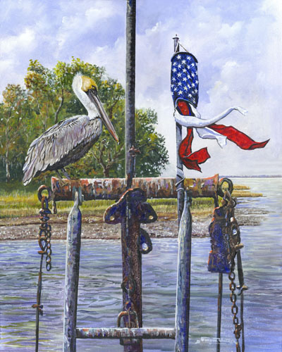 standing for the stars and stripes