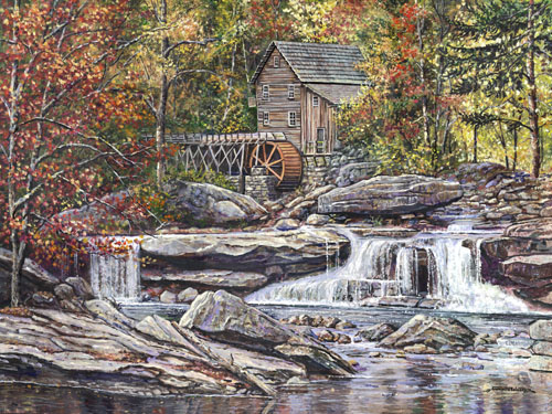 glade creek grist mill