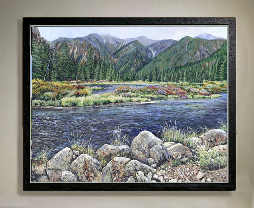 cold water framed
