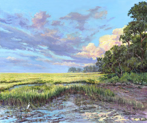marsh edge